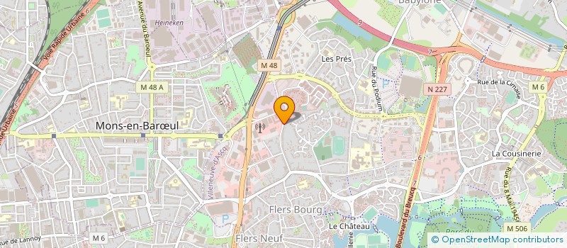 localisation de l'entreprise BSDA à VILLENEUVE-D'ASCQ