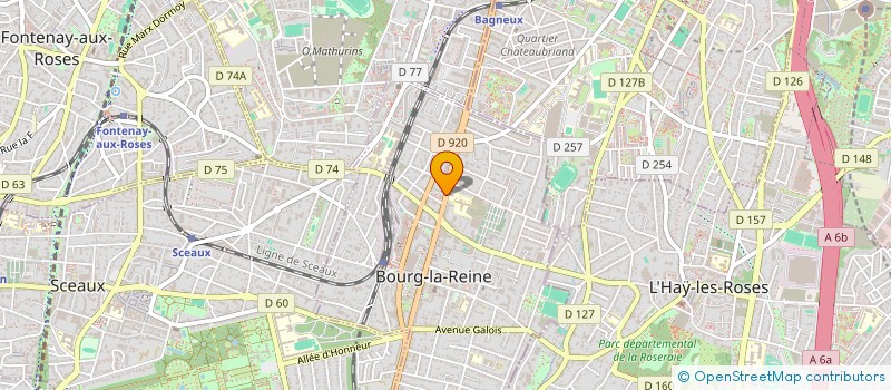 localisation de l'entreprise BSDIGI à BOURG-LA-REINE