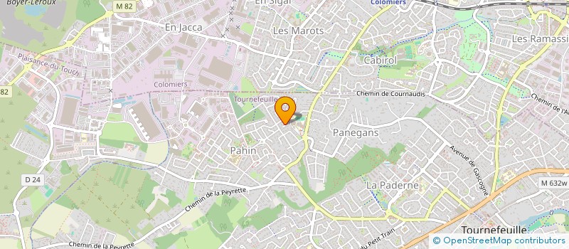 localisation de l'entreprise BSE MILANO  TOURNEFEUILLE