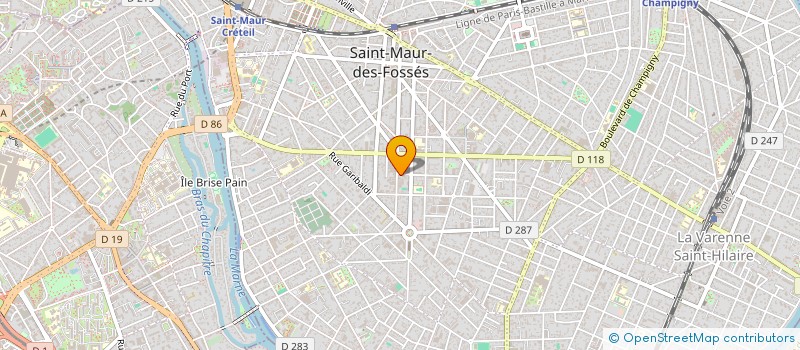 localisation de l'entreprise BSEDEYER OPTIQUE à SAINT-MAUR-DES-FOSSES