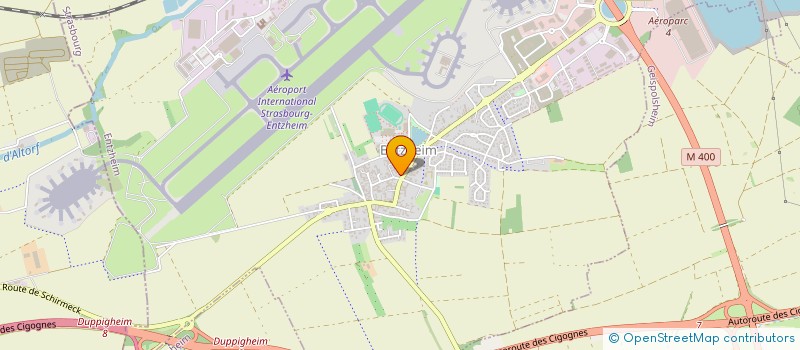localisation de l'entreprise BSF CARGO à ENTZHEIM