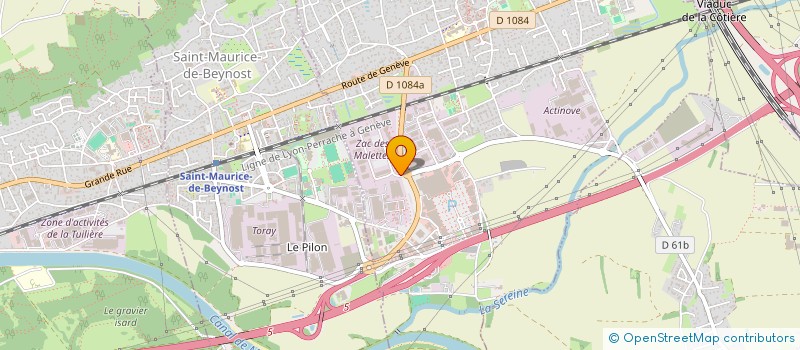 localisation de l'entreprise BSF FIRMINY à BEYNOST
