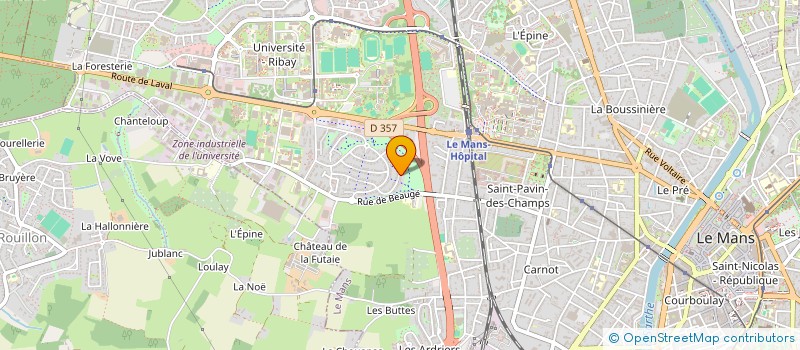 localisation de l'entreprise BSF HOME  LE MANS