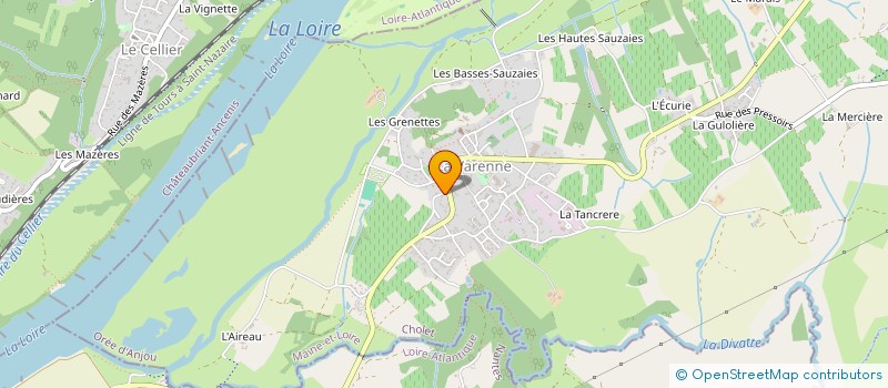 localisation de l'entreprise BSFIMMO  OREE-D'ANJOU