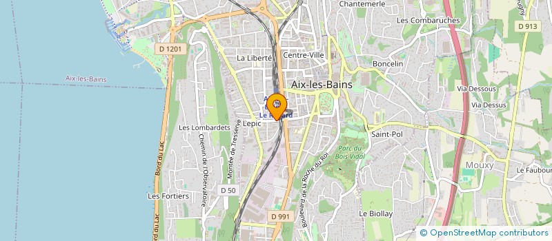 localisation de l'entreprise BSFORMALEX  AIX-LES-BAINS