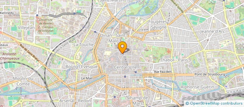 localisation de l'entreprise BSG  RENNES