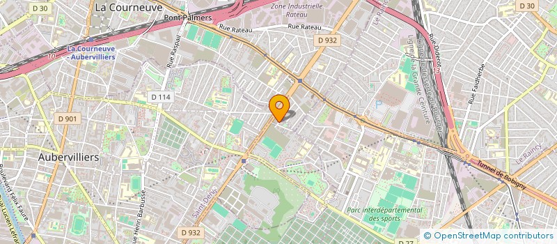 localisation de l'entreprise BSG  PANTIN