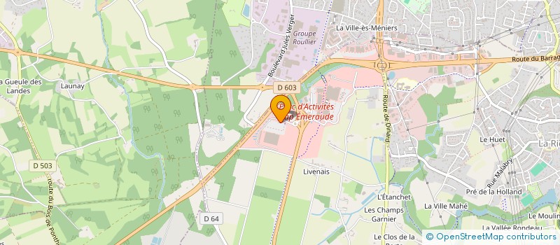 localisation de l'entreprise BSG FITNESS  PLEURTUIT