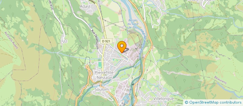 localisation de l'entreprise BSG IMMOBILIER  PIERREFITTE-NESTALAS