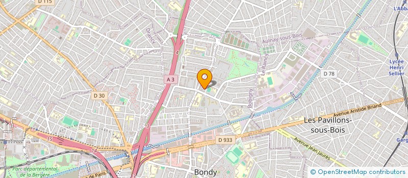 localisation de l'entreprise BSG MULTI SERVICES DU BATIMENT à BONDY