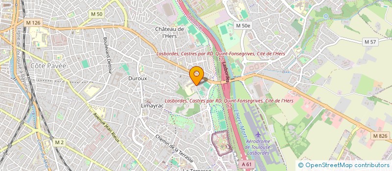 localisation de l'entreprise BSH  TOULOUSE