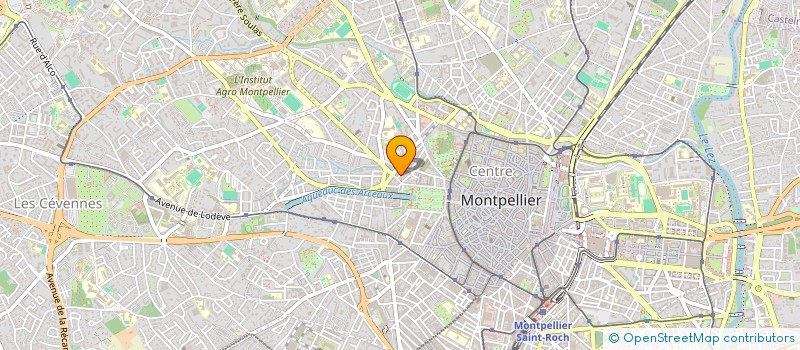 localisation de l'entreprise BSH à MONTPELLIER