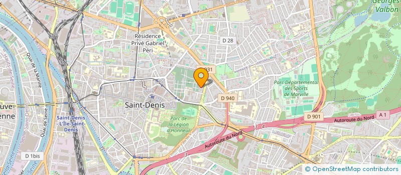 localisation de l'entreprise BSH-AUTO  SAINT-DENIS