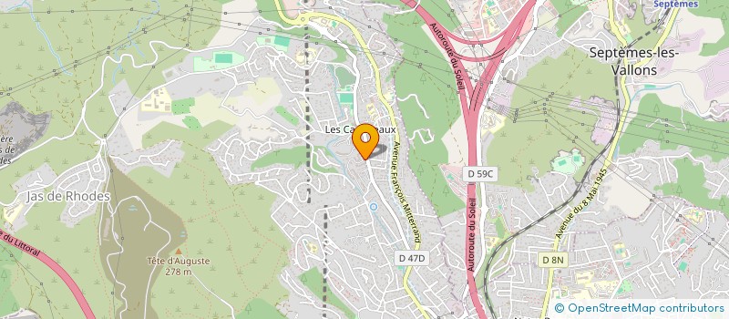 localisation de l'entreprise BSH AUTO LOC à LES PENNES-MIRABEAU