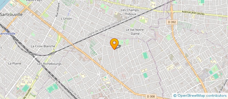 localisation de l'entreprise BSH HOLDING  HOUILLES