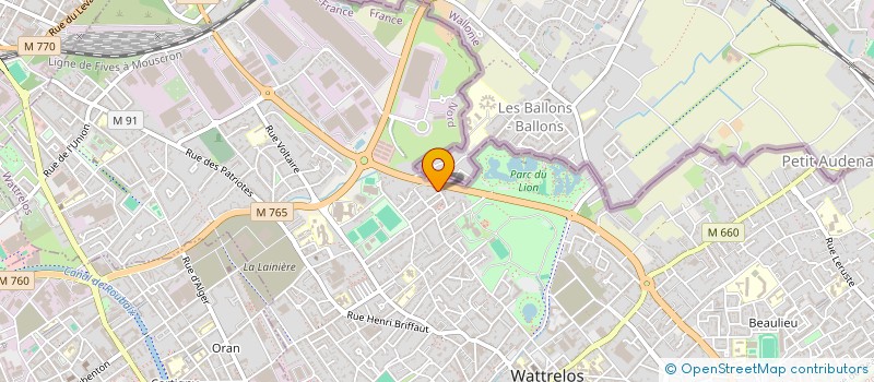 localisation de l'entreprise BSHOP IMPORT à WATTRELOS