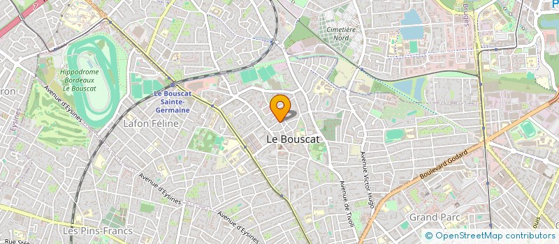 localisation de l'entreprise BSHR  LE BOUSCAT