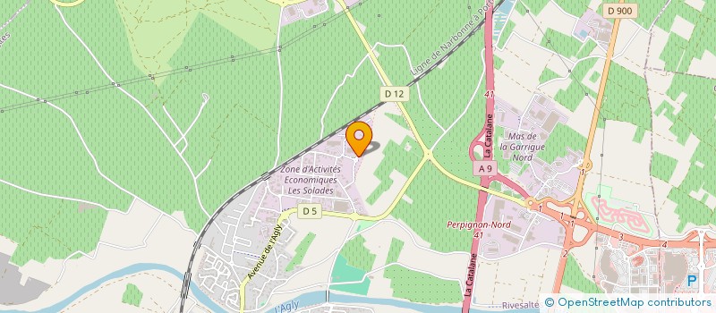 localisation de l'entreprise BSI 66  LE SOLER