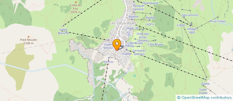 localisation de l'entreprise BSI à LES DEUX ALPES