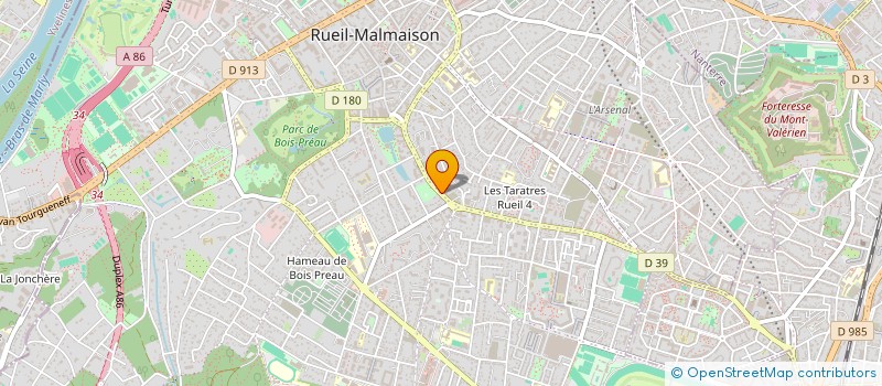 localisation de l'entreprise BSI ADVISING à RUEIL-MALMAISON