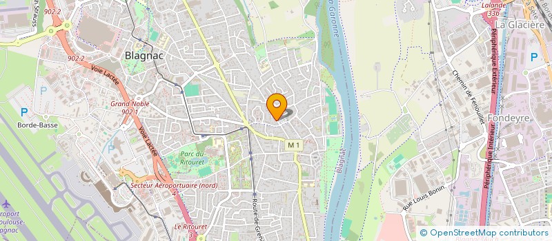 localisation de l'entreprise BSI.ELEC à BLAGNAC