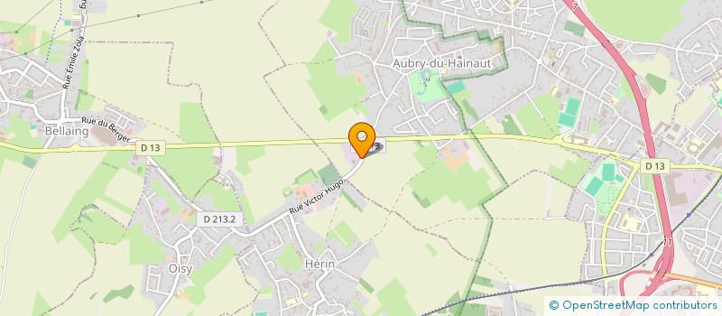 localisation de l'entreprise BSI PROTECTION INCENDIE à AUBRY-DU-HAINAUT