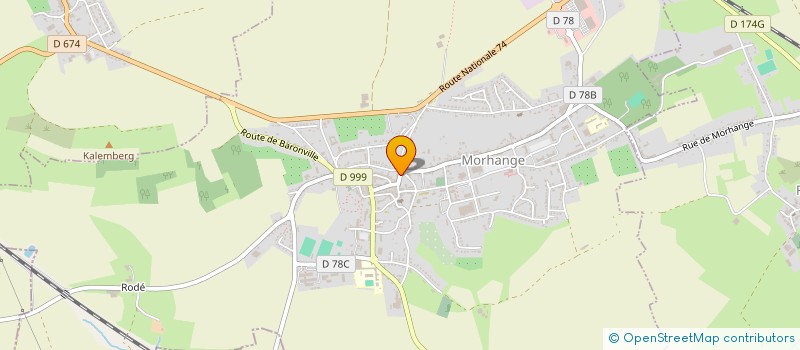 localisation de l'entreprise BSI SARL à MORHANGE
