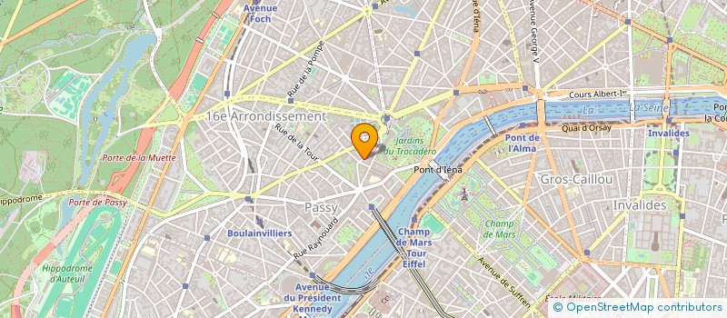 localisation de l'entreprise BSINVEST  PARIS