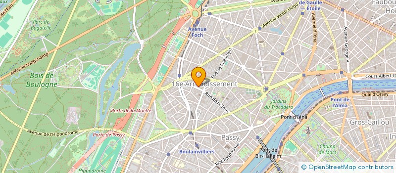 localisation de l'entreprise BSIRI INVEST  PARIS