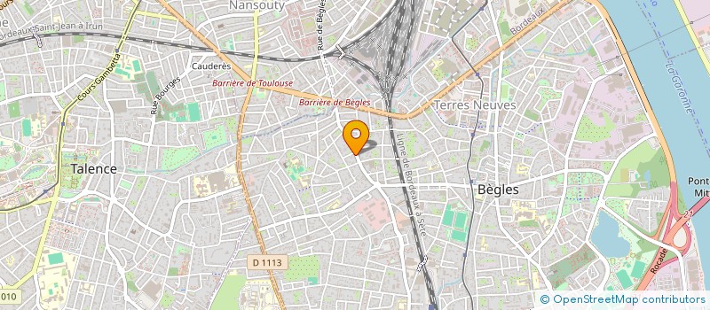 localisation de l'entreprise BSISP HOLDING à BEGLES