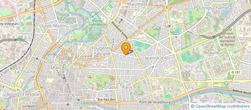 localisation de l'entreprise BSJ  PARIS