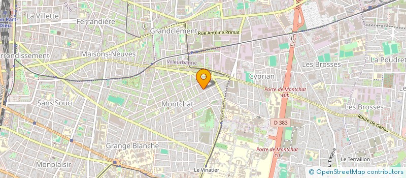 localisation de l'entreprise BSJ  LYON