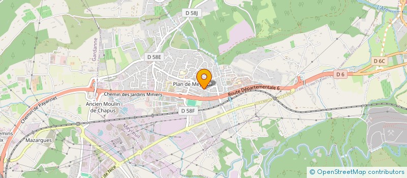 localisation de l'entreprise BSK  MEYREUIL