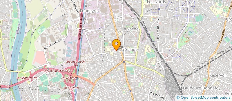 localisation de l'entreprise BSK à TOULOUSE