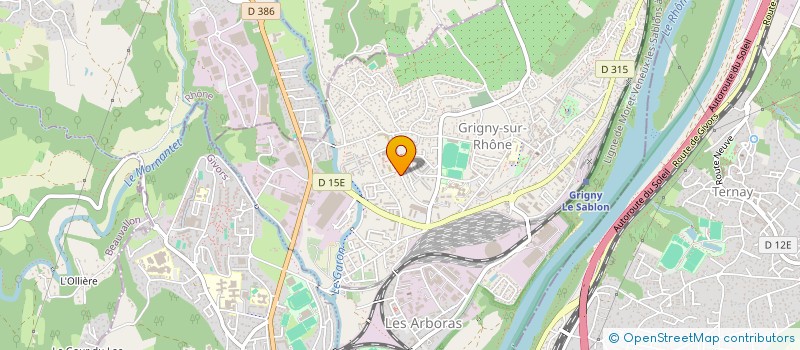 localisation de l'entreprise BSK  GRIGNY