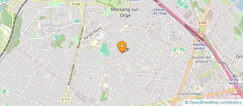 localisation de l'entreprise BSK ELEC  MORSANG-SUR-ORGE