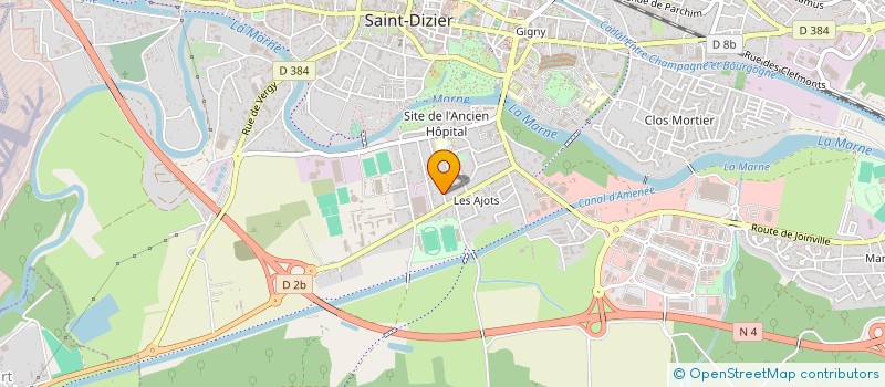 localisation de l'entreprise BSK FAMILY à SAINT-DIZIER