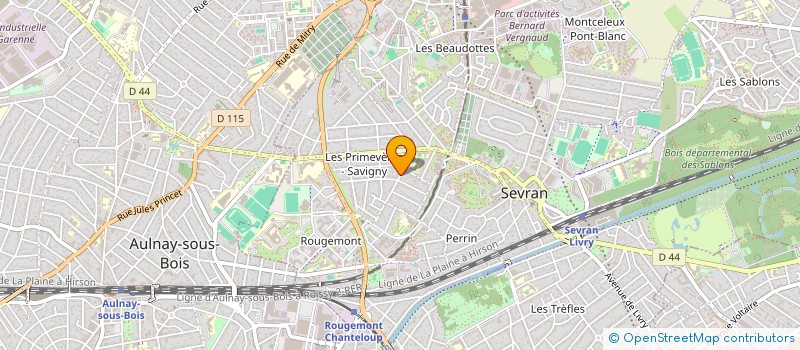 localisation de l'entreprise BSK TRANSPORTS MOTO à SEVRAN