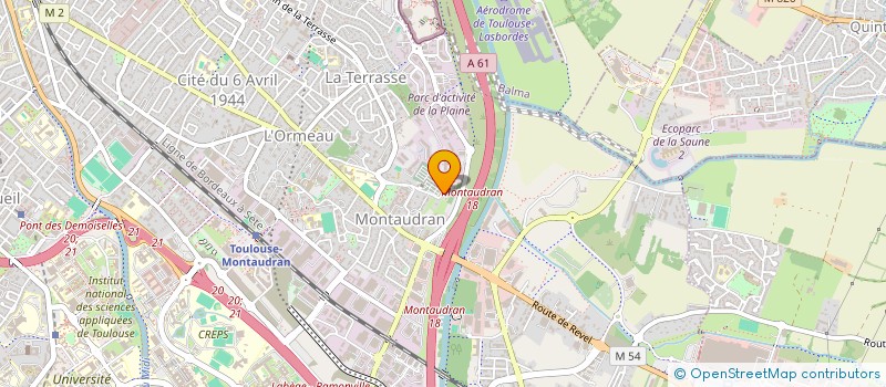 localisation de l'entreprise BSKOM  TOULOUSE