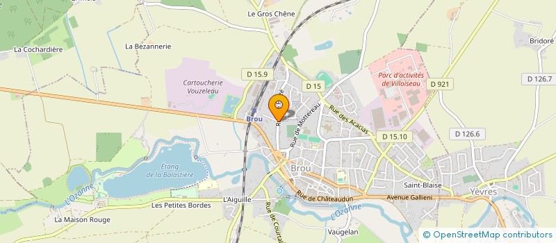 localisation de l'entreprise BSL à BROU