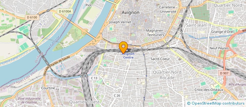 localisation de l'entreprise BSL  AVIGNON