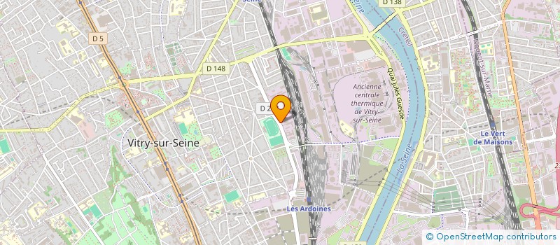 localisation de l'entreprise BSL à VITRY-SUR-SEINE