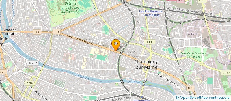 localisation de l'entreprise BSL à CHAMPIGNY-SUR-MARNE