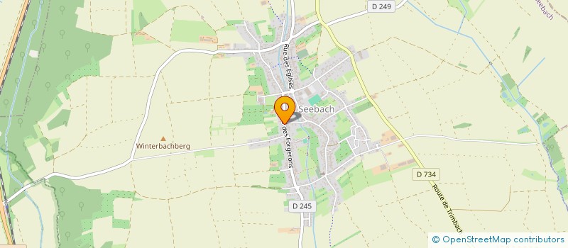 localisation de l'entreprise BSL à SEEBACH