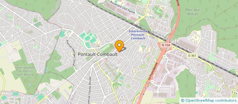localisation de l'entreprise BSL à PONTAULT-COMBAULT