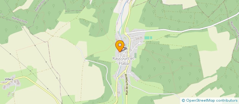 localisation de l'entreprise BSL  RAUCOURT-ET-FLABA