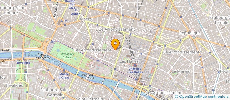 localisation de l'entreprise BSL  PARIS