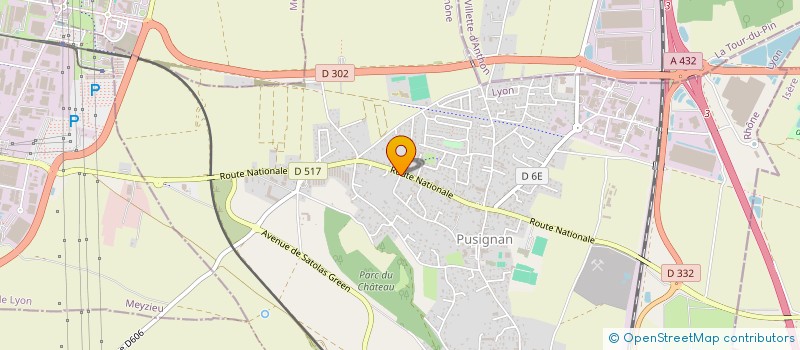 localisation de l'entreprise BSL AGRI  JONAGE