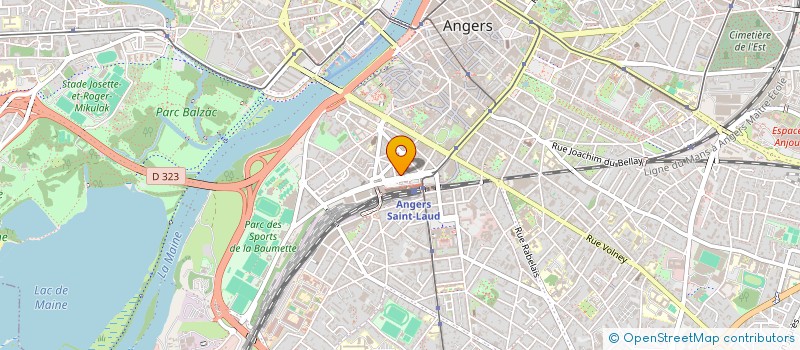 localisation de l'entreprise BSL ANGERS à ANGERS