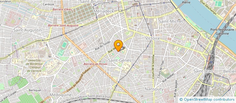 localisation de l'entreprise BSL CONSEIL à BORDEAUX